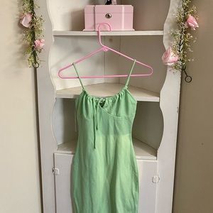 Green dress from princess polly